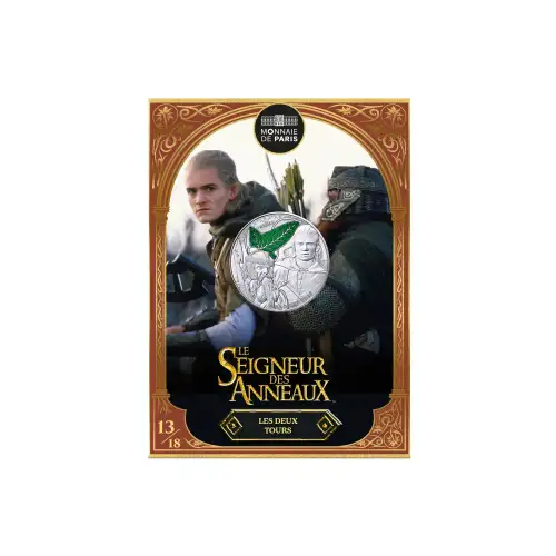 2026 France Lord of the Rings 13g Silver Coins - Legolas & Gimli