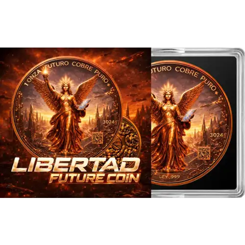 2026 Future Coin Libertad  1 oz Copper Medal  (2)