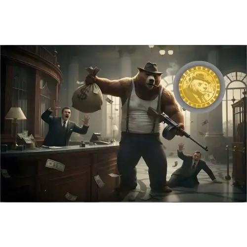 2026 Gangster Bear  1/1000 oz Gold Coin (2)