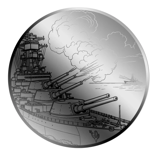 2026 Liberia Battle of Midway  1/1000 oz Palladium Coin in Card  (2)
