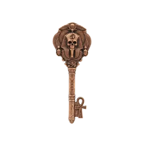 2026 Lost Civilizations - Egyptian Skeleton Key Shaped 1 oz Copper Medal Mystery Box