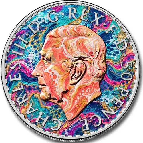 2027 1/4oz British Silver Britannia - Fluid Pour Edition | CCX