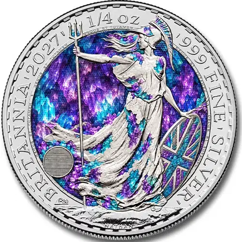 2027 1/4oz British Silver Britannia - Future Relic Edition | CCX