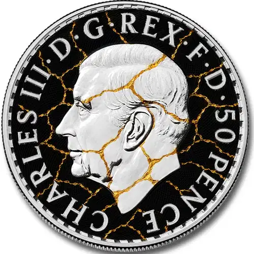 2027 1/4oz British Silver Britannia - Gold Seam Edition | CCX (2)