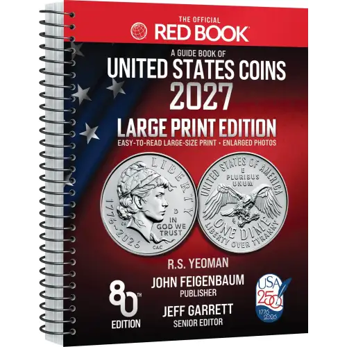 2027 Red Book: A Guide Book of United States Coins (Large Print)