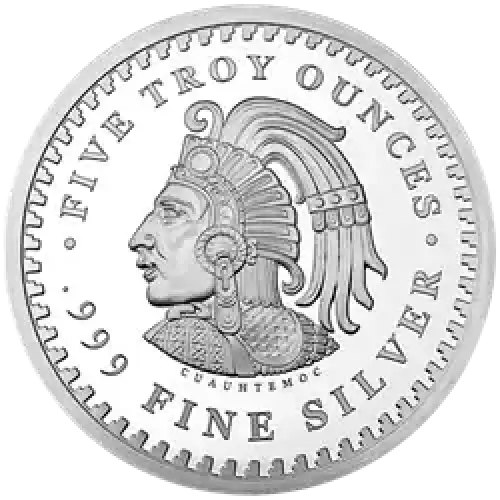 5 oz Silver Aztec Round