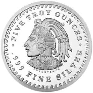 5 oz Silver Aztec Round