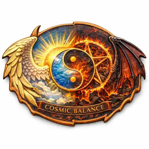 Angels and Demons Balance of Eternity 100g Copper Medal (4)