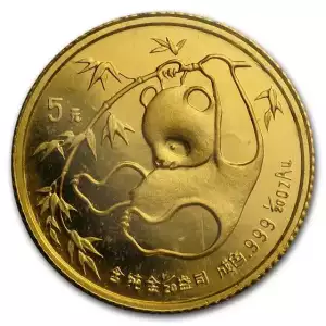 Any Year 1/20oz Chinese Gold Panda (1982-2015)