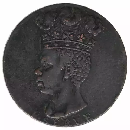 BARBADOS Copper PENNY (2)