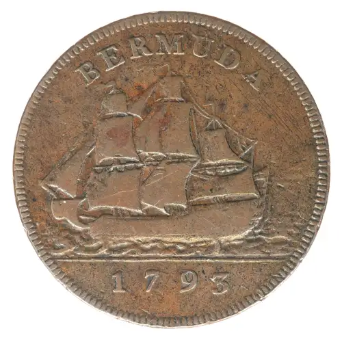 BERMUDA Gold PENNY (2)