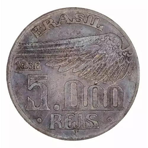 BRAZIL Silver 5000 REIS (3)