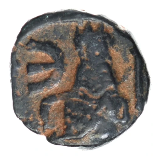 Byzantine AD 518-527 AE Pentanummium Justin I
