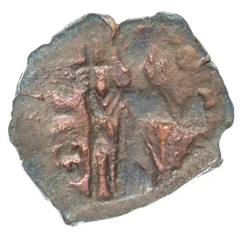 Byzantine AD 641-668 AE Follis Constans II (2)