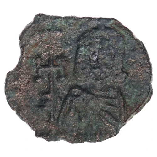 Byzantine AE Follis Leo IV & Constantine VI (2)