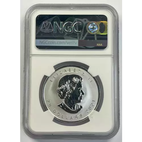 Canada $20 Super Incused Maple Leaf 1 oz Silver Coin (2)