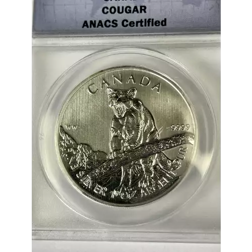 Canada .9999 Fine Silver Cougar (2)