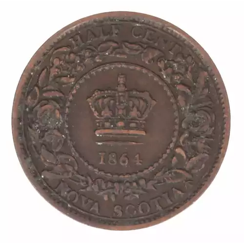 canada Bronze HALF CENT (2)