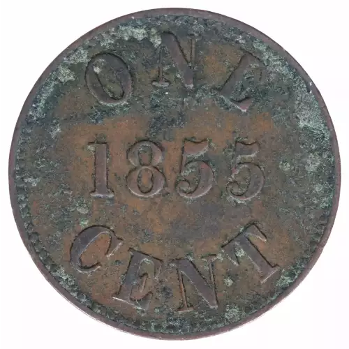 canada Bronze HALFPENNY TOKEN