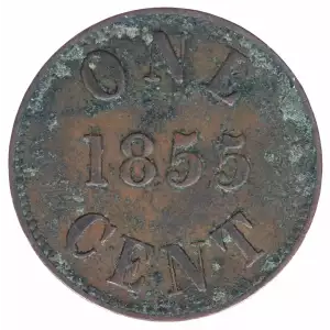 canada Bronze HALFPENNY TOKEN