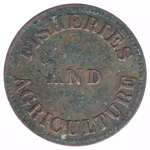 canada Bronze HALFPENNY TOKEN (2)