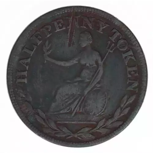 canada Copper HALFPENNY TOKEN (2)