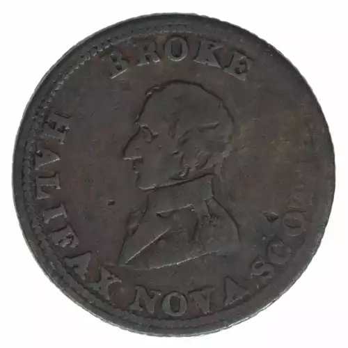 canada Copper HALFPENNY TOKEN (2)