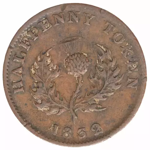 canada Copper HALFPENNY TOKEN