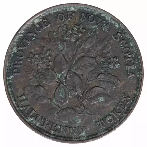 canada Copper HALFPENNY TOKEN