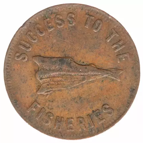 canada Copper HALFPENNY TOKEN