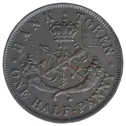 canada Copper HALFPENNY TOKEN (2)
