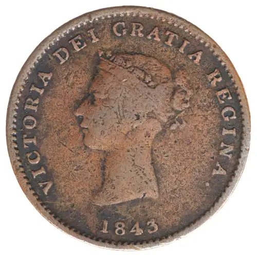 canada Copper HALFPENNY TOKEN