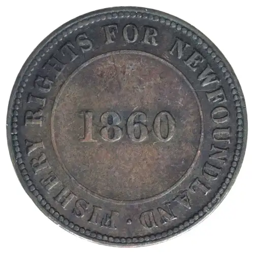 canada Copper HALFPENNY TOKEN