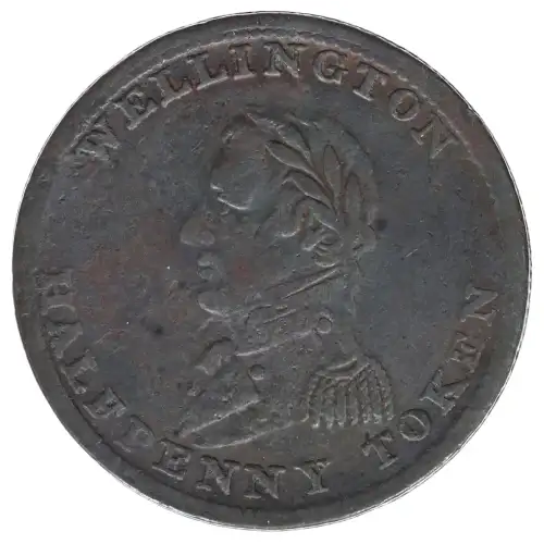 canada Copper HALFPENNY TOKEN