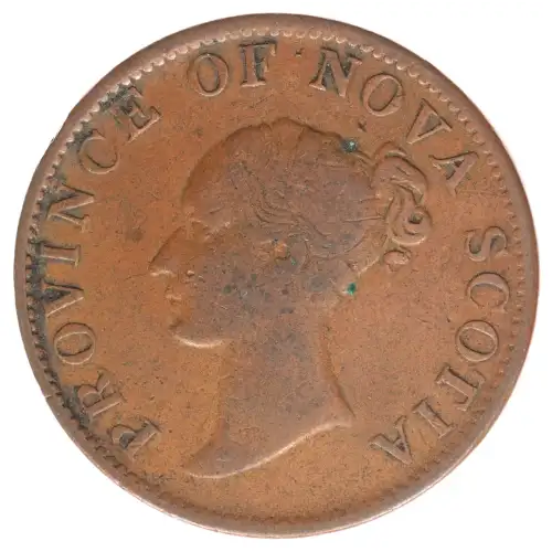 canada Copper HALFPENNY TOKEN