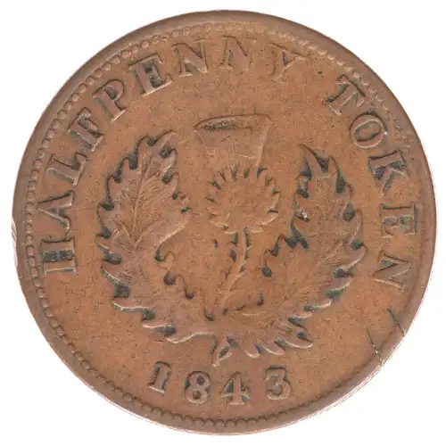 canada Copper HALFPENNY TOKEN (2)
