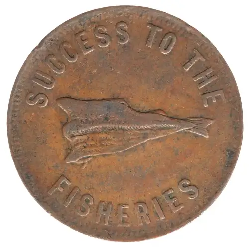 canada Copper HALFPENNY TOKEN