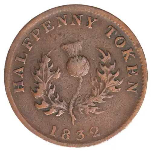 canada Copper HALFPENNY TOKEN (2)