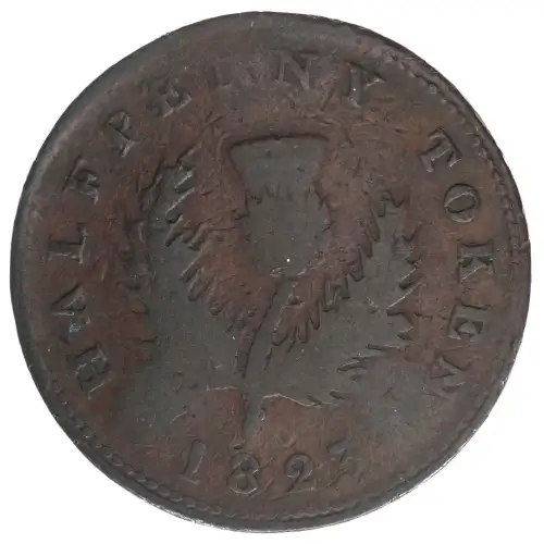 canada Copper HALFPENNY TOKEN