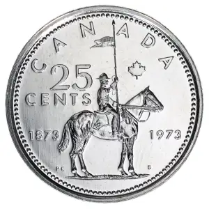 CANADA Nickel 25 CENTS