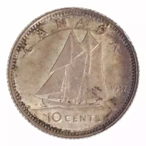 canada Silver 10 CENTS