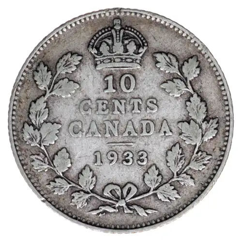 CANADA Silver 10 CENTS (2)