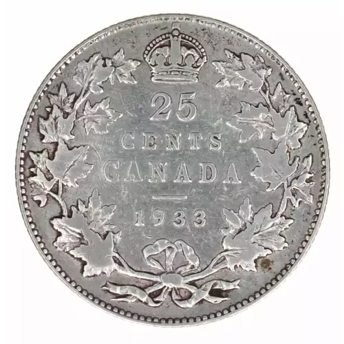 CANADA Silver 25 CENTS (2)