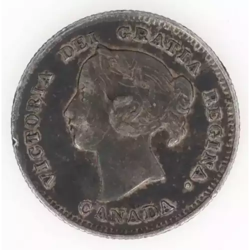 CANADA Silver 5 CENTS (2)