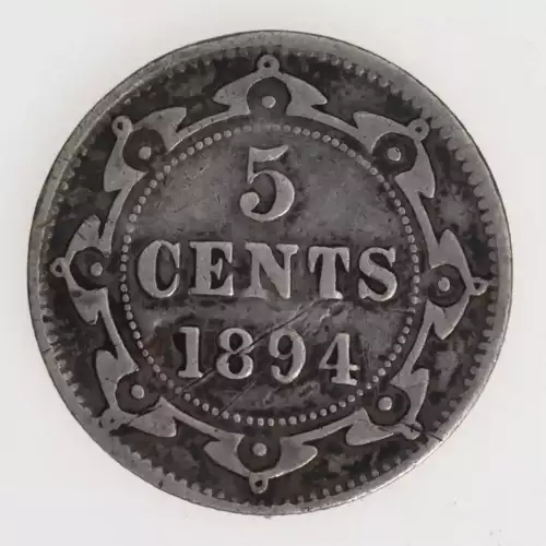 canada Silver 5 CENTS (2)