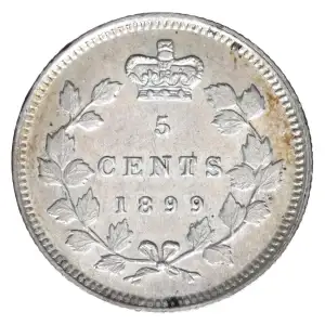 canada Silver 5 CENTS