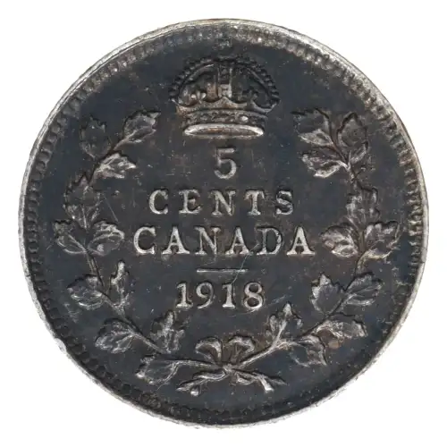 CANADA Silver 5 CENTS