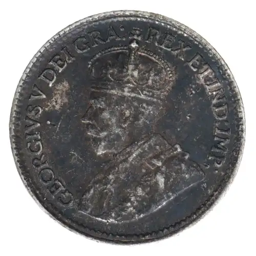 CANADA Silver 5 CENTS (2)
