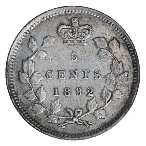 canada Silver 5 CENTS (2)