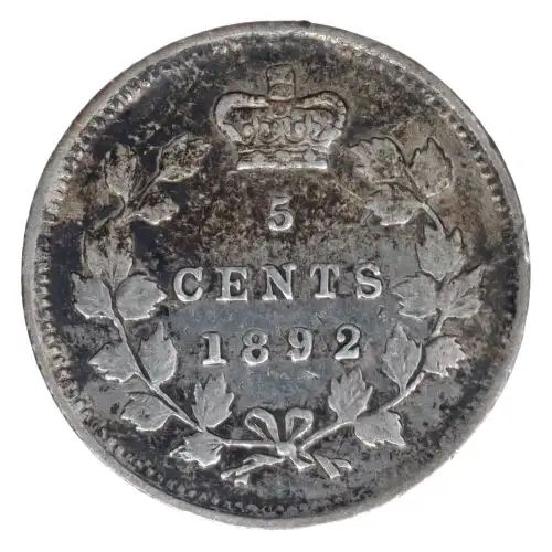 canada Silver 5 CENTS (2)